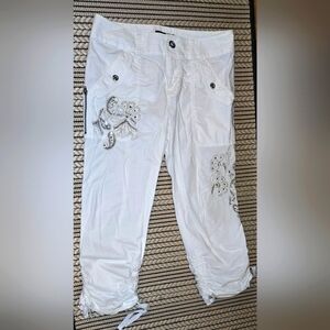 White Embellished Women's Jeans